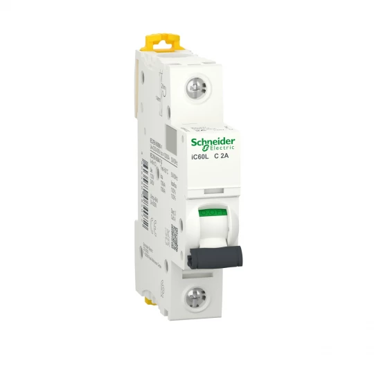 Wyłącznik nadprądowy 1P C 2A 15kA AC iC60L-C2 A9F94102