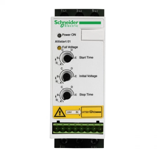 Softstart do silnika asynchronicznego- ATSU01, 12A, 200..480V, 2,2..5,5 kW ATSU01N212LT