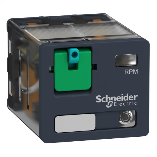 Przekaźnik mocy wtykowy, Zelio RPM, 3 styki przełączne, 24 V DC, dioda LED RPM32BD