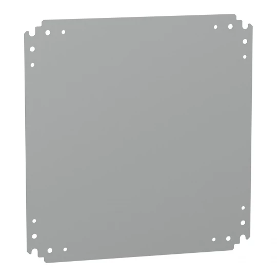 Metalowa płyta montażowa dla obudowy PLA wys.500xW500mm NSYPMM55
