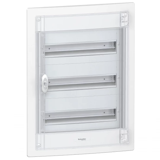 Rozdzielnica modułowa 3x18 podtynkowa IP40 Pragma (drzwi transparentne) PRA24318