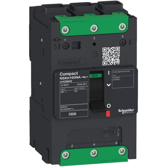Rozłącznik kompaktowy NSXm 160NA 3P EverLink LV426602