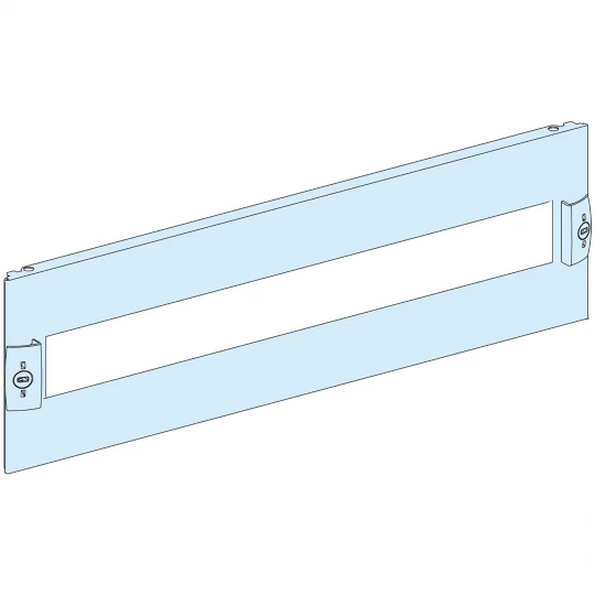 Płyta czołowa do aparatów modułowych Prisma P/G pełna 2 moduły 600x100mm LVS03202