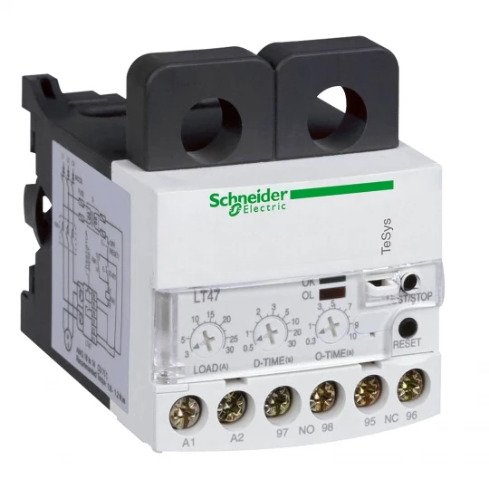 Elektroniczny przekaźnik nadprądowy LT47 - ręczne - 0,5...6A - 24 V AC/DC LT4706BS