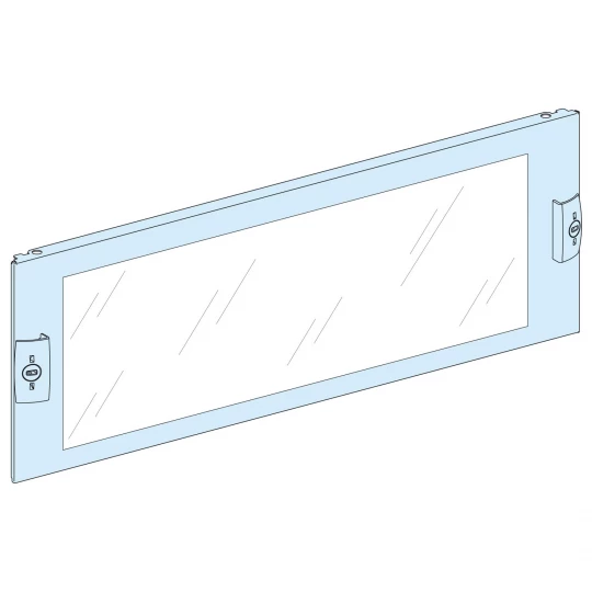 Prisma Plus G Osłona metalowa z przeźroczystym wypełnieniem 650x300mm LVS03343