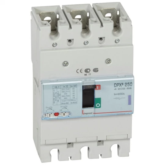 Wyłącznik mocy 200A 3P 50kA DPX3 250 420268