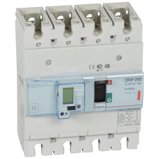 Wyłącznik mocy 250A 4P 36kA DPX3 250 EL 420349