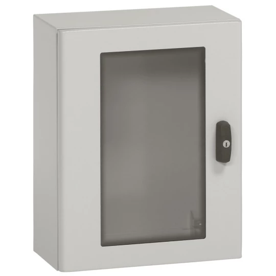 Obudowa metalowa z oknem ATLANTIC 1000x800x300 IP66 z płytą 036949