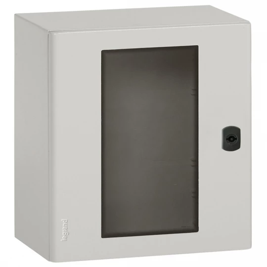 Obudowa metalowa z oknem ATLANTIC 600x600x250 IP66 z płytą 036974