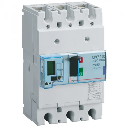 Wyłącznik mocy 250A 3P 50kA DPX3 250 EL SG 420549