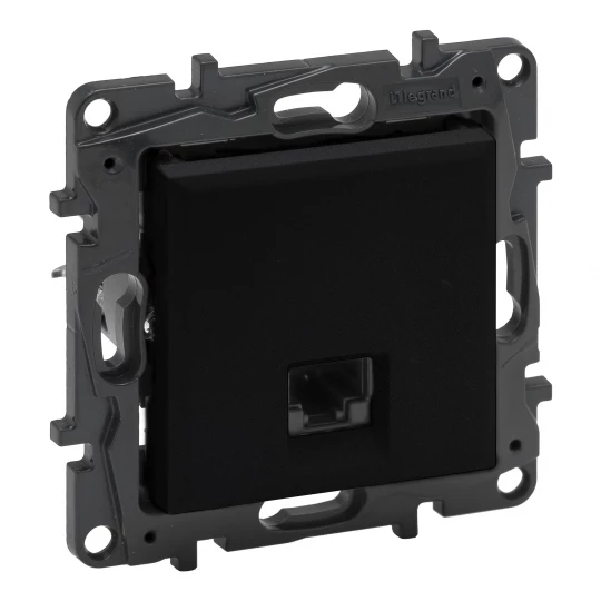 Niloe Step Gniazdo RJ45 kat. 5e UTP czarny 863559