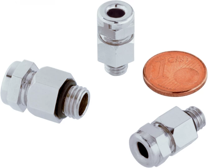 Dławnica kablowa mosiężna M6 IP68 SKINDICHT MINI M6x1 52001860