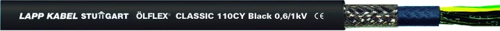 Przewód sterowniczy OLFLEX CLASSIC 110 CY Black 0,6/1kV 2x1 1121266 /bębnowy/
