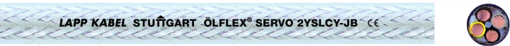 Przewód do przetwornic OLFLEX SERVO 2YSLCY-JB 4G16 0036430 /bębnowy/
