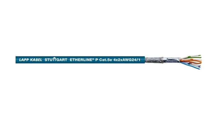 Przewód teleinformatyczny ETHERLINE P kat.5e 4x2xAWG24/1 2170297 /bębnowy/