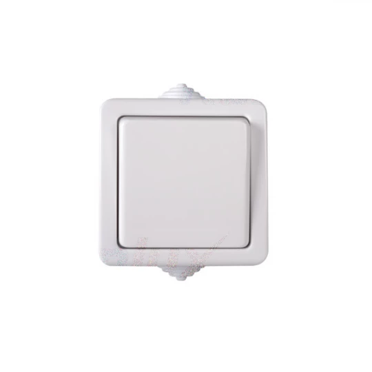 TEKNO Łącznik schodowy 051050102 250V biały IP54 33499