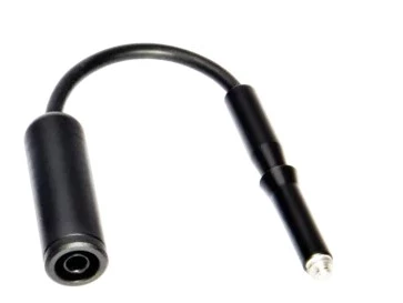 Adapter napięciowy z gwintem M4/M6 czarny WAADAM4M6BL