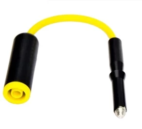 Adapter napięciowy z gwintem M4/M6 żółty WAADAM4M6YE