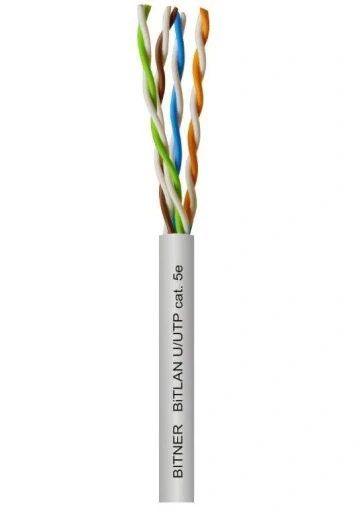 Kabel teleinformatyczny BiTLAN U/UTP kat.5e 4x2x0,5 TI0006 klasa Eca /305m/