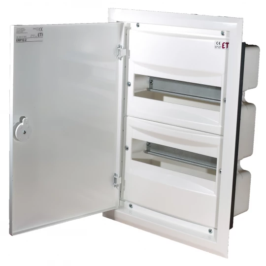 Rozdzielnica modułowa 2x12 podtynkowa /drzwi metal/ IP40 ERP12-2 DIDO 001101202