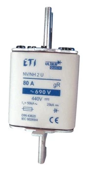 Wkładka bezpiecznikowa NH1 S110 160A aR 690V S1UQ U 004333113