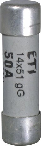 Wkładka bezpiecznikowa cylindryczna 14x51mm 10A gG 690V CH14 002630007