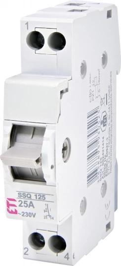 Przełącznik trójpołożeniowy modułowy 40 A 1-biegunowy SSQ 140 002421415