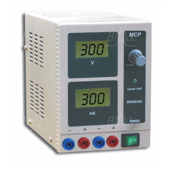 Zasilacz lab wysokonapięciowy SPN300-3C DC 300V/300mA MCP
