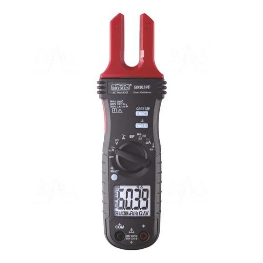 BM039F Miernik cęgowy 200A AC TRMS, µA DC,V AC/DC,F,R,Cx,Temp,EF  Brymen