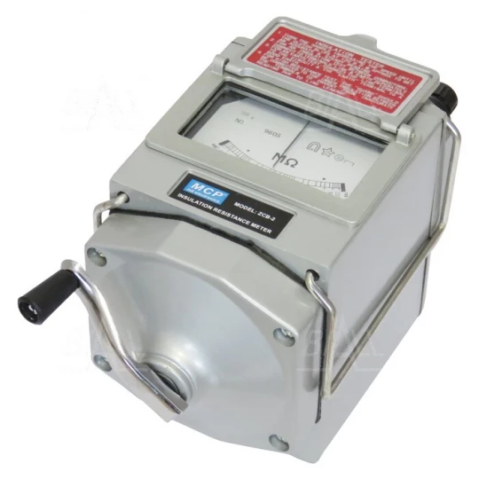 ZCB-3/5050T/W Induktorowy miernik rezyst. izolacji 500V 0~500MOhm + walizka