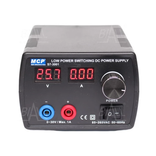 Zasilacz laboratoryjny S7-3001 DC 0-30V/1A MCP