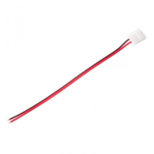 Złączka LED 10mm jednostronna z przewodem