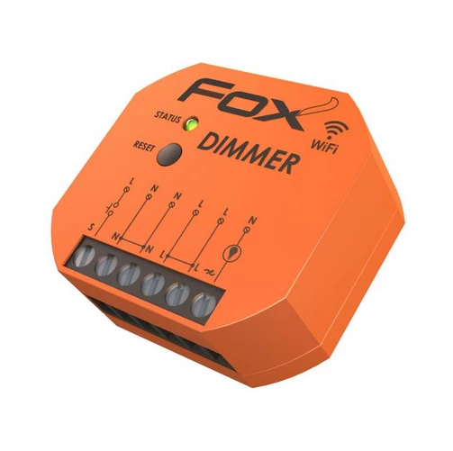 FOX Ściemniacz Wi-Fi do LED i oświetlenia zwykłego 230V Dimmer Wi-DIM1S1-P