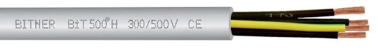 Kabel sterowniczy bezhalogenowy BiT 500 H 300/500V 4x0,75 H50030 /bębnowy/