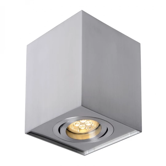 CHLOE GU10 NATYNKOWA GU10 250V IP20 97x97x125mm SREBRNY kwadrat. ruchoma SLIP004004