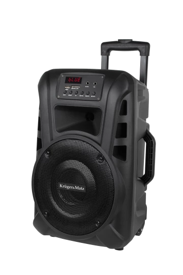 Aktywna kolumna głośnikowa (z 2 mikrofonami bezprzewodowymi UHF, SD, Bluetooth, FM, USB) 20 Watt