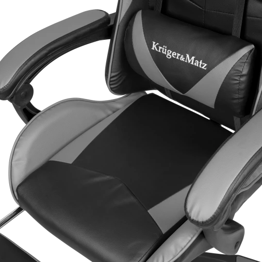 Fotel gamingowy Kruger&Matz GX-150 Czarno-szary