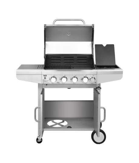 Teesa BBQ 5001 Master Grill gazowy - 5 palinków - miejsce na butlę