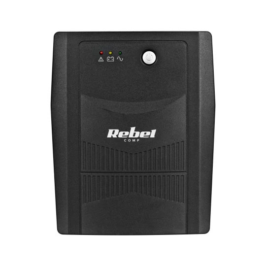 Zasilacz awaryjny UPS REBEL model Micropower 1500 (offline, 1500 VA / 900 W, 230 V, 50 Hz)