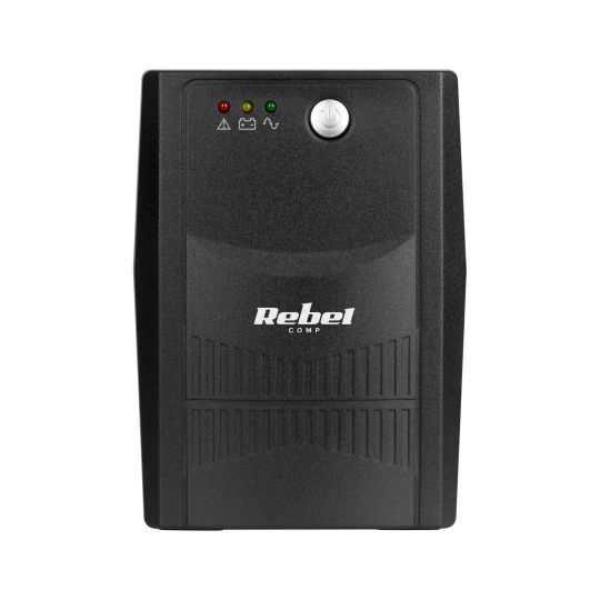 Zasilacz awaryjny UPS REBEL model Micropower 600 ( offline, 600VA / 360W , 230 V , 50Hz )