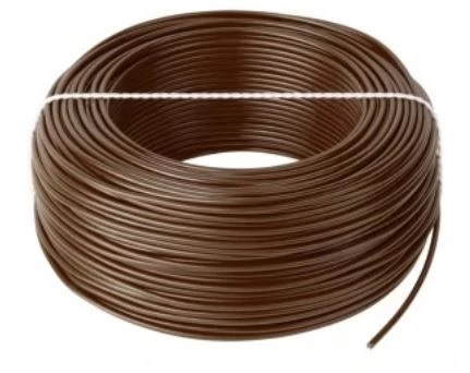 Przewód LGY-1mm2 300/500V H05V-K brązowy