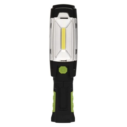 Latarka akumulatorowa LED 3W 280lm LI-ion 3,7V 2,5Ah /zasilacz + ładowarka samochodowa/ P4518