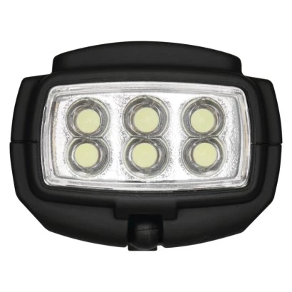 Latarka akumulatorowa LED 3W 280lm LI-ion 3,7V 2,5Ah /zasilacz + ładowarka samochodowa/ P4518