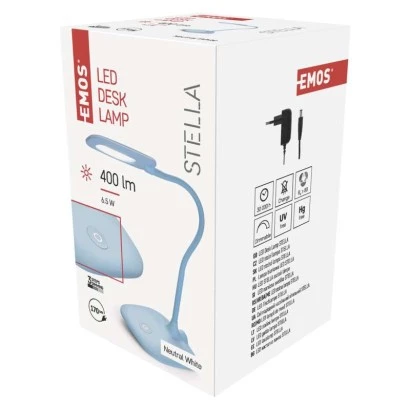 Lampa biurkowa LED STELLA niebieska Z7602BL