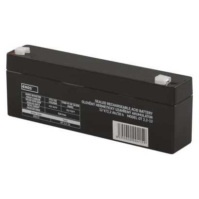 Akumulator ołowiowy AGM 12V 2,2Ah F4,7 B9672