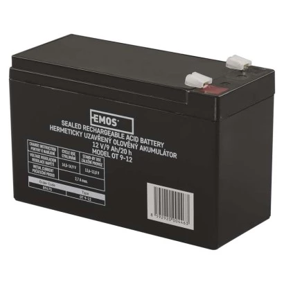 Akumulator ołowiowe AGM 12V 9Ah F6,3 B9675