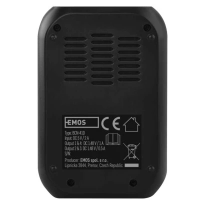 EMOS Ładowarka akumulatorków BCN-41D + 4AA 2700
