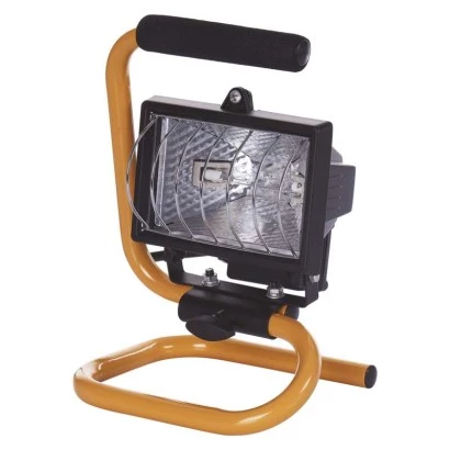 Projektor halogenowy przenośny 150W R7s 2700K IP44 czarny G3101