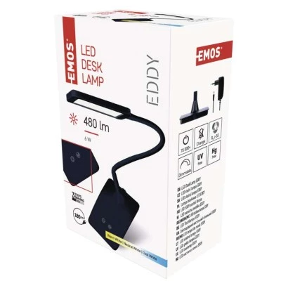 Lampa biurkowa LED EDDY czarna WW/NW/CW Z7599B