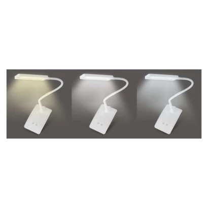 Lampa biurkowa LED EDDY biała WW/NW/CW Z7599W